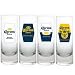 Licensed Corona Extra Labels Tall Shot Glass Set