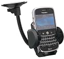 In Car Mobile Phone and PDA Holder (Universal Suction, Flexible Neck Mount)