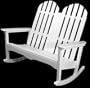 Adirondack Double Rocker-Teak