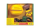 Eigenschaften Hoffmann Spielwaren 8435 / Theo Klein 8435 BOSCH Kettensäge mit Helm und Handschuhe