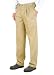 Lee Jeans Men's Wrinkle Free Comfort Waist Double Pleat Pants