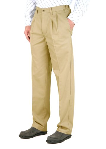 Childrens Toyshop  Apparel : Lee Jeans Men's Wrinkle Free Comfort Waist Double Pleat Pants