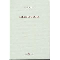 Le retour de Sade