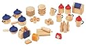 Wooden Dolls House Kitchen Accessories 36pc