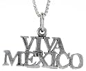 Sterling Silver "VIVA MEXICO" Talking Charm &copy;
