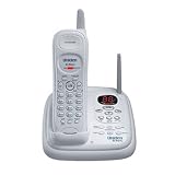 Remanufactured Uniden EXA-7250 2.4 GHz Cordless Telephone with Digital Answering System (White)