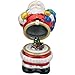 Mr. Christmas 4 1/2-Inch Mini Porcelain Music Box, Metallic Finish -- Santa