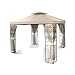 12' X 12' Replacement Canopy Top Cover for Steel Gazebo