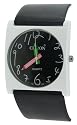 Citron Ladies Fashion Watch With Black Strap