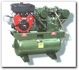 Amflo - Air Compressor, 16.0 HP, Gas, 30 gal. horizontal, Commercial (ATCC-1633-GT)