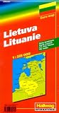  : Litauen 1 : 325 000: Stra&szlig;enkarte, Sehensw&uuml;rdigkeiten, Reiseinformationen, Index. Mit Stadt&uuml;bersichtsplan Vilnius