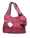 Donna Sharp Quilts Quilted Raspberry Ice Roomy Handbag 52792