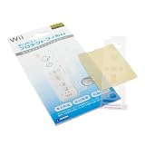 Retail Packing Nintento Wii Remote Controller Reusable Protector Sheet with Lint Cleaning Cloth By Ikross ( 4 Packs )