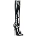 Pleaser Boots Women's DOMINA-2000 6" Plain Stretch Knee Boot Available in 2 Colors
