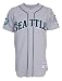 Seattle Mariners Jersey: Road Grey Authentic Jersey with 35th Anniversary Patch