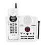 Uniden EXA3245 2.4 GHz Analog Cordless Phone with Digital Answering System (Pearl White)