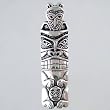 Northwest Totem Pole Pendant in Sterling Silver, #2613