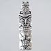 Totem Pole Pendant in sterling silver, #2613