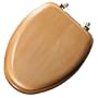 Mayfair 19601BR Natural Reflections Wood Veneer Toilet Seat, Elongated, Maple