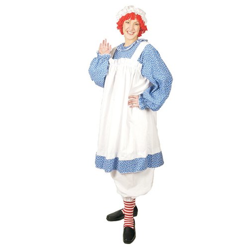 Adults' Plus Size Raggedy Ann Costume