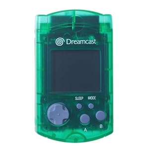 SEGA Dreamcast Green Visual Memory Unit VMU by Visual Memory Unit