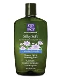 Kiss My Face Silky Soft Moisture Bath & Shower Gel, 16-Ounce Bottles (Pack of 3)