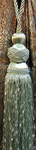 AIRDODO Beautiful Tassel Drapery Tiebacks for Window Home Decoration Curtain. 1pc
