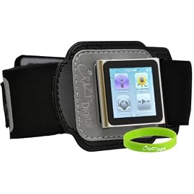 CrazyOnDigital Armband Case for iPod nano 6G (Black) by Crazy on Digital