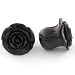Pair of Arang Wood Rosebud Plugs: 1/2"