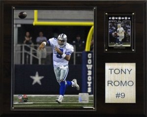 Dallas Cowboys NFL Plaque - Tony Romo 12
