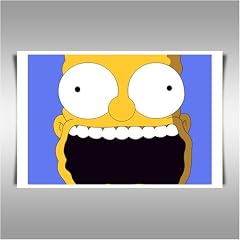 BART SIMPSON 2 Kunstdruck als Leinwandkopie, Gr��e A1 POSTER
