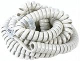 RCA TP282W 25 Foot Handset Coil Cord (White)