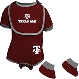 Texas A&M Aggies Infant Bib & Booties Set
