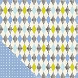 Making Memories - 5th Avenue Collection -12x12 Paper - Sophia Harlequin, BRAND NEW