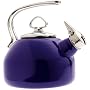 Chantal Enamel-On-Steel 1-4/5-Quart Classic Teakettle, Cobalt Blue