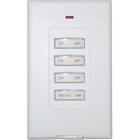 X10 3 Unit Slimline Wireless Wall Switch + Dimming