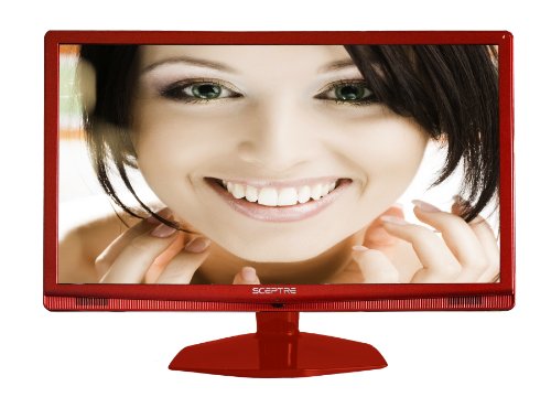 Sceptre E240RC-FHD 24-Inches 1080p LCD TV - Red Sceptre E240RC-FHD 24-Inches 1080p LCD TV - Red