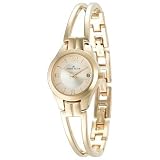 AK Anne Klein Womens 107406CHGB Gold-Tone Dres
