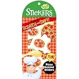 Peaceable Kingdom Scratch and Sniff Pizza Scented Sticker Pack