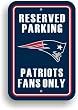 Set of 2 Set of 2 New England Patriots Plastic Parking Signs Set Of 2 - NFL