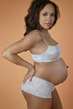 Romantic Lace Maternity Bralette and Hot Short