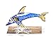Handmade Dolphin Art Glass Blown Sea Animal Figurine