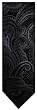 Men's Donald Trump Necktie Neck Tie 100% Silk Black/Charcoal Blend