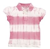 Ralph Lauren Pink Tie-Dye Polo Shirt Childrens Girls T-shirt