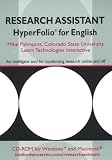 Research Assistant Hyperfolio for English: An Intelligent Tool for Conducting Research Online And Off