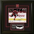 Dion Phaneuf Signed 8X10 Etched Mat - Shooting-H