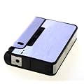 Original Oramics Luxus Zigaretten Etui mit Auswechselbarem Feuerzeug - Edles Praktisches Design mit Zigarettenspender! Super Geschenkset f�r Raucher