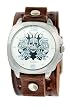 Nemesis Serpent Dragon Leather Cuff Watch