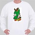 Sweatshirt with "state animal", magnolia, "state bird", "state flower", "wood duck", "white tail deer", state, Mississippi