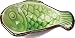 Green Fish Ceramic Sauce Dish